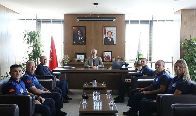 Belediye Başkanı Alper Taban, Zabıta Teşkilatının kuruluşunun 199’uncu yılı ve