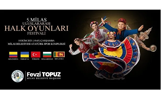 Milas Belediyesi’nin geleneksel hale getirdiği Milas Uluslararası Halk Oyunları Gecesi’nin