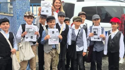 Cumhuriyetimizin 102. yılı etkinlikleri kapsamında, Malkara 75. Yıl İlkokulu öğrencileri