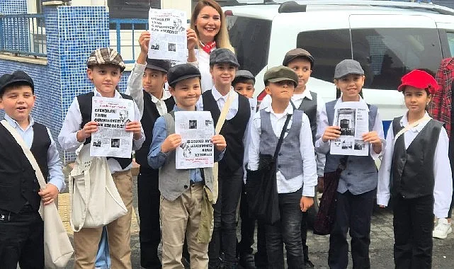 Cumhuriyetimizin 102. yılı etkinlikleri kapsamında, Malkara 75. Yıl İlkokulu öğrencileri