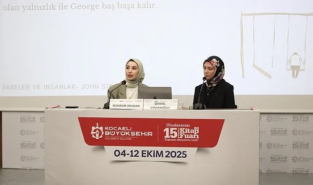 Uluslararası 15. Kocaeli Kitap Fuarı, birçok etkinlik ve söyleşileri ile