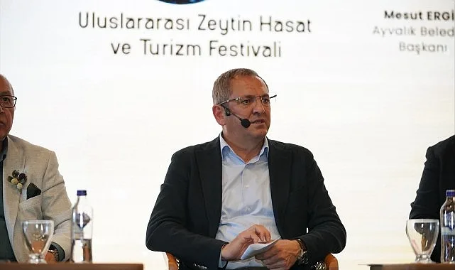 Ayvalık Belediye Başkanı Mesut Ergin, 20. Ayvalık Uluslararası Zeytin Hasat