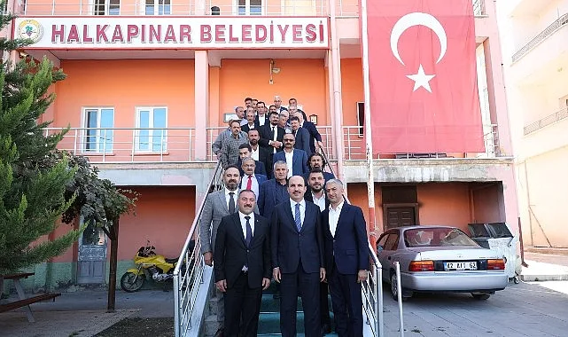 Konya Büyükşehir Belediye Başkanı Uğur İbrahim Altay, Halkapınar ve Emirgazi