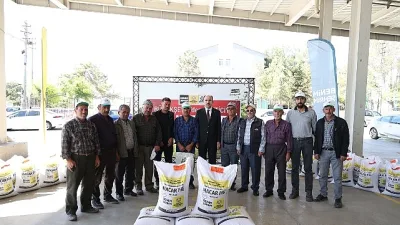 Konya Büyükşehir Belediyesi, hayvancılıkta kaba yem açığının giderilmesine katkı sağlamak