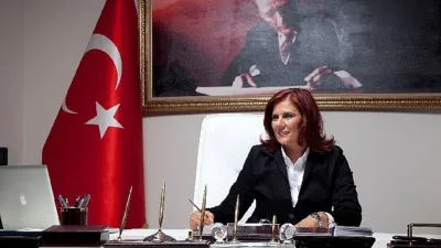 Aydın Büyükşehir Belediye Başkanı Özlem Çerçioğlu, Cumhuriyetin ilanının 102. yıl