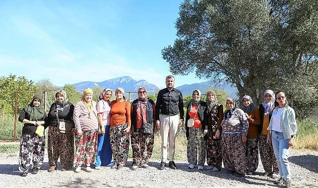 Buca Belediye Başkanı Mimar Görkem Duman, alın teriyle üreten ve
