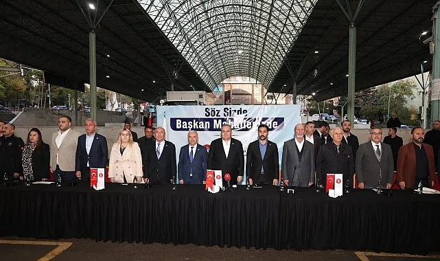 Keçiören Belediyesi’nin "Söz Sizde, Başkan Mahallenizde, Çözüm Bizde" sloganıyla düzenlediği