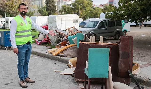 Buca Belediyesi, mobilya atıklarının çevreye zarar vermeden yerinde toplanarak bertaraf