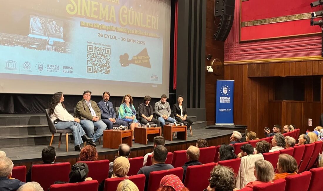 Bursa Büyükşehir Belediyesi'nce düzenlnen Bursa Sinema Günleri, yönetme söyleşileriyle sanatseverlere
