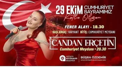 Antalya Büyükşehir Belediyesi, Cumhuriyet’in 102. yılını coşkuyla kutlayacak. 29 Ekim