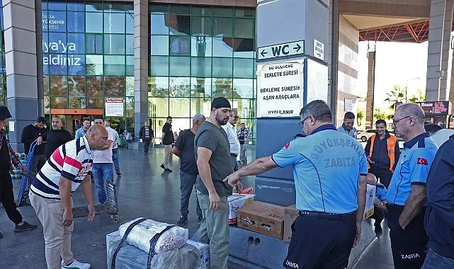 Antalya Büyükşehir Belediyesi Zabıta ekipleri, Antalya Şehirlerarası Otobüs Terminali’nde gerçekleştirdiği