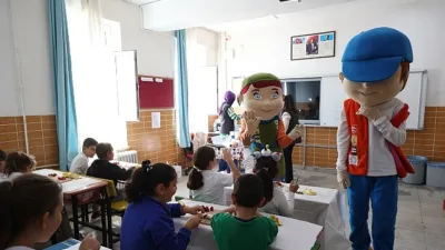 Konya Büyükşehir Belediyesi, 16 Ekim Dünya Gıda Günü kapsamında ilkokul