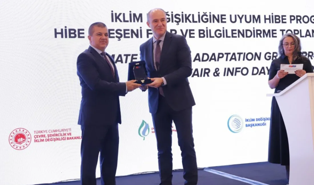 Mersin Büyükşehir, İklim Değişikliğine Uyum Hibe Etkinliğinde Yer Aldı.