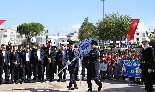 29 Ekim Cumhuriyet Bayramı, Didim’de düzenlenen törenlerle büyük bir coşkuyla