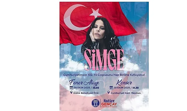 Cumhuriyetimizin 102. yılı, Didim’de büyük bir gurur, coşku ve heyecanla