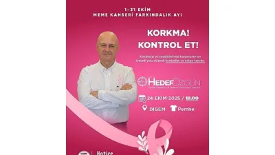 1–31 Ekim Meme Kanseri Farkındalık Ayı kapsamında, Didim Belediyesi tarafından