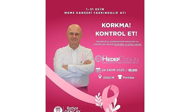 1–31 Ekim Meme Kanseri Farkındalık Ayı kapsamında, Didim Belediyesi tarafından