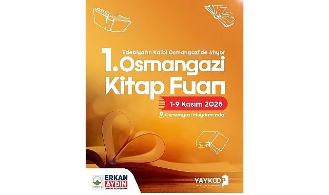 Osmangazi Belediyesi, bu yıl ilk kez düzenleyeceği Osmangazi Kitap Fuarı