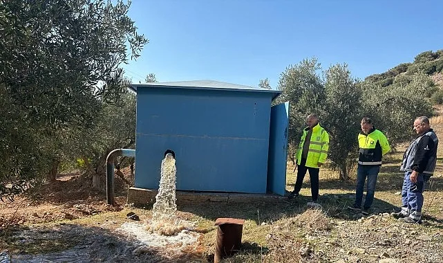 Efes Selçuk’un uzun yıllardır beklediği kaliteli içme suyu musluklardan akmaya