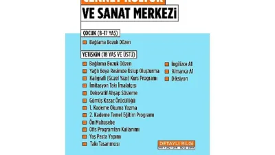 Küçükçekmece Belediyesi ve Küçükçekmece Halk Eğitim Merkezi işbirliğiyle; sanat, kişisel