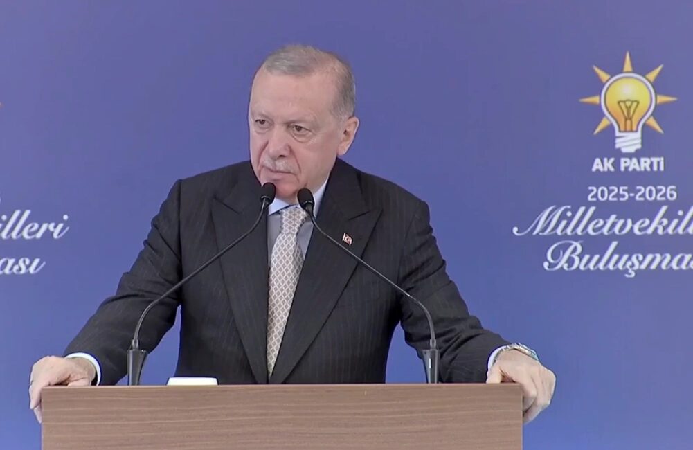 Cumhurbaşkanı ve AK Parti Genel Başkanı Recep Tayyip Erdoğan, partisinin
