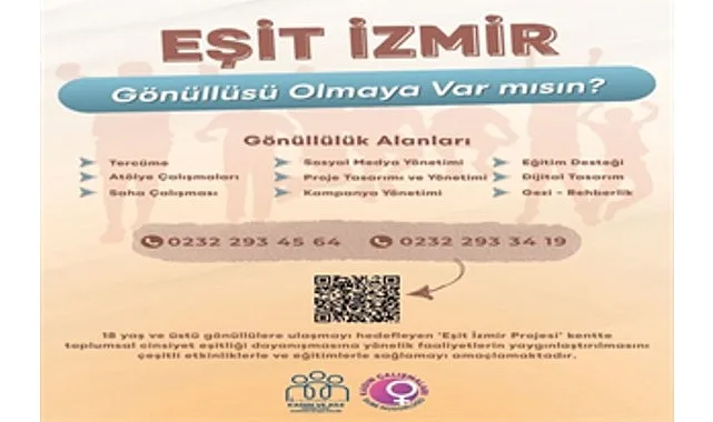 İzmir Büyükşehir Belediyesi, kadınların ve kız çocuklarının güçlenmesini desteklemek ve