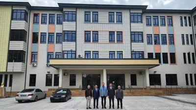 Gölcük Kaymakamı Müfit Gültekin ve Gölcük Belediye Başkanı Ali Yıldırım