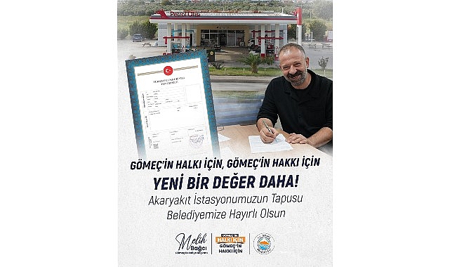 Gömeç Belediyesi, ilçeye değer katacak önemli bir yatırımı daha hayata