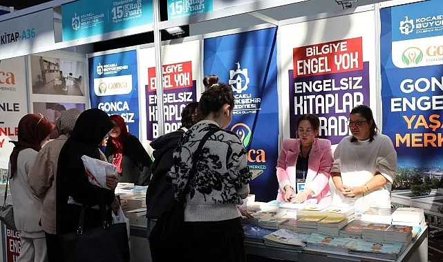 Kocaeli Büyükşehir Belediyesi’nin düzenlediği Uluslararası 15. Kitap Fuarı, bu yıl