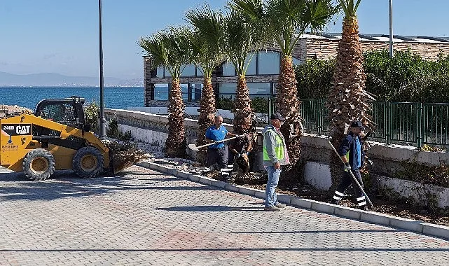 İzmir Büyükşehir Belediyesi, Güzelbahçe’nin girişinde yer alan 2 bin metrekarelik