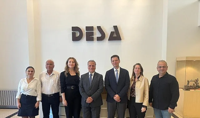 İtalya'nın Türkiye Büyükelçisi Giorgio Marrapodi, DESA'nın Düzce Organize Sanayi Bölgesi'ndeki