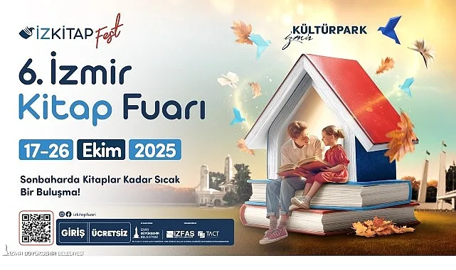 İzmir, ekim ayında iki önemli edebiyat etkinliğine ev sahipliği yapacak.