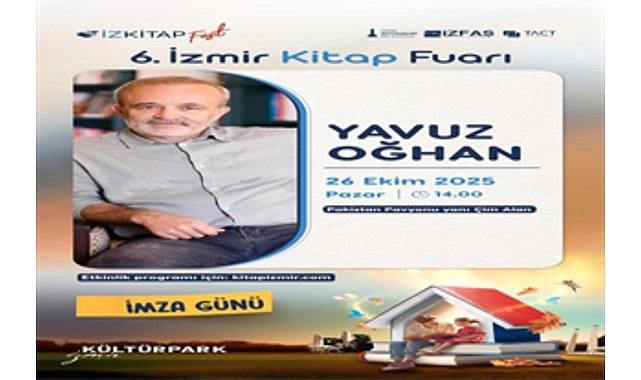İzmir Büyükşehir Belediyesi’nin ev sahipliğinde, Kültürpark’ta düzenlenen İZKİTAP – 6.