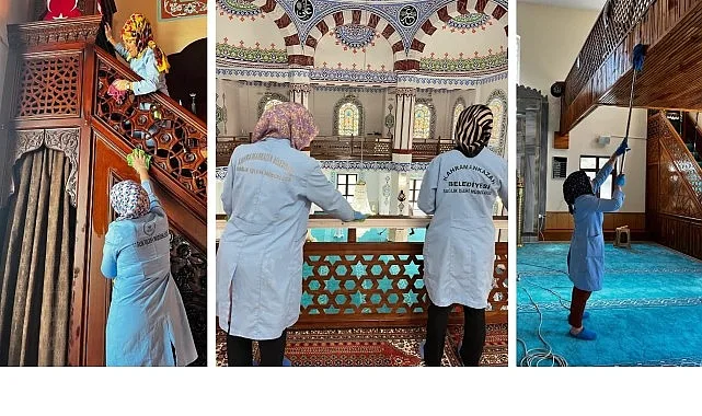 Kahramankazan Belediyesi, vatandaşların daha temiz ve hijyenik ortamlarda ibadet edebilmesi