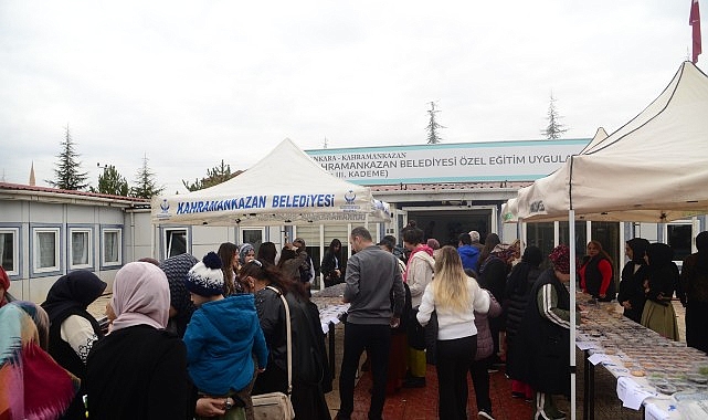 Kahramankazan Belediyesi Özel Eğitim Uygulama Okulu, anlamlı bir etkinliğe ev