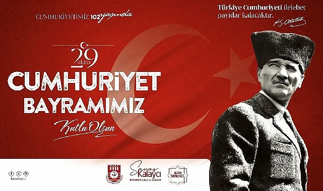 Karaman Belediye Başkanı Savaş Kalaycı, 29 Ekim Cumhuriyet Bayramı dolayısıyla