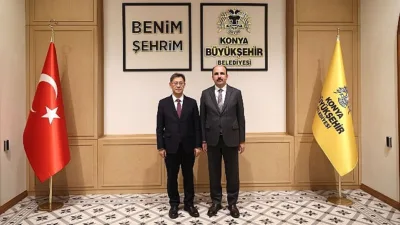 Konya Büyükşehir Belediyesi’nin kardeş şehri olan Çin’in Şiyan Büyükşehir Belediye