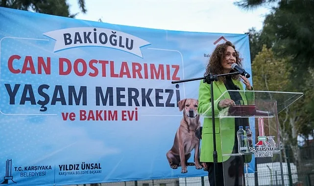 Sokak hayvanlarına yönelik proje ve hizmetleriyle adından söz ettiren Karşıyaka