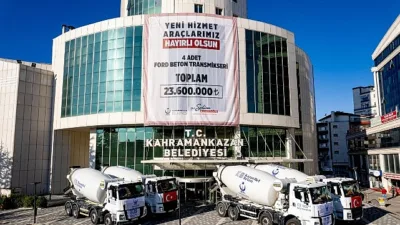 Kahramankazan Belediye Başkanı Selim Çırpanoğlu, Belediye iştiraklerinden olan KazanBel Beton