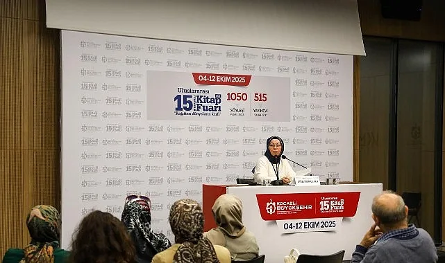 Uluslararası 15. Kocaeli Kitap Fuarı’nda okuyucuları ile buluşan yazarlar, gerçekleştirdikleri