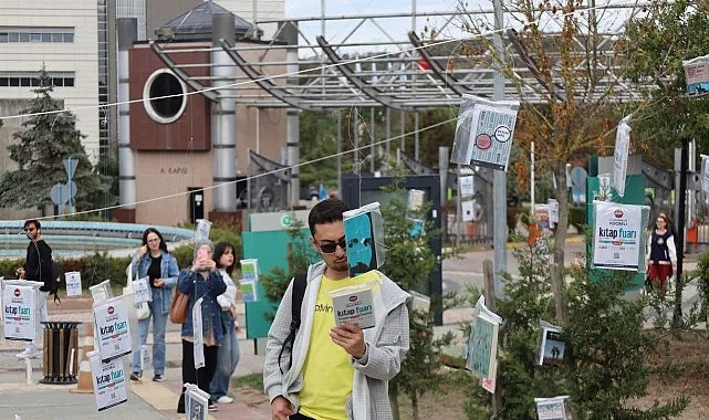 15. Kocaeli Kitap Fuarı öncesinde geleneksel hale getirilen “Ağaçlar Kitap