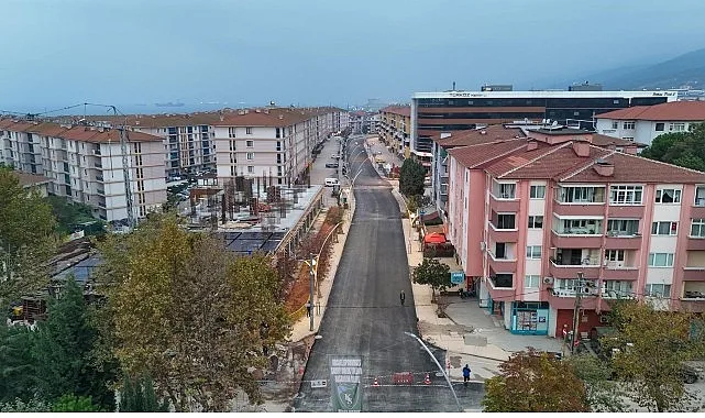 Kocaeli Büyükşehir Belediyesi, Körfez İlçesi Mimar Sinan Mahallesi’nde altyapı çalışmalarının