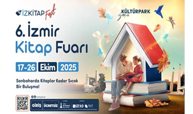 17-26 Ekim 2025 tarihleri arasında Kültürpark’ta kapılarını açacak İZKİTAPFEST -6.