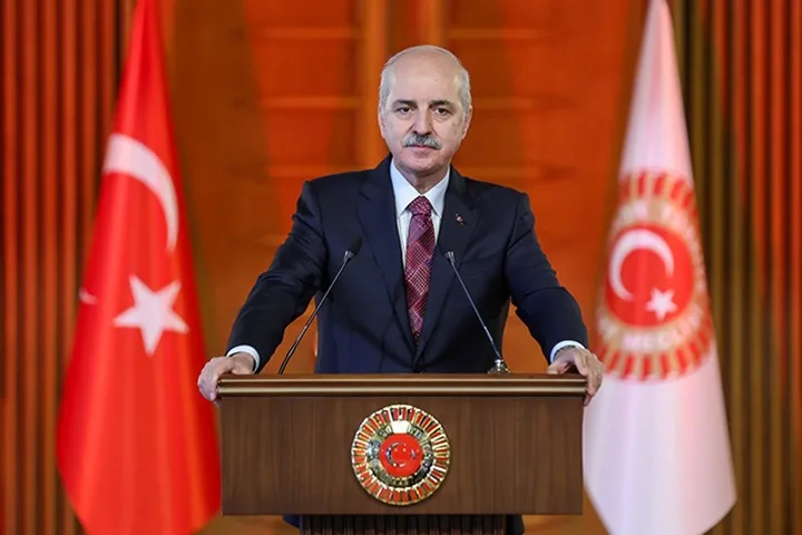 TBMM Başkanı Kurtulmuş, Gazze belgeseli gösteriminde İsrail’in uluslararası sulardaki baskınlarını