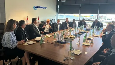 Litvanya’nın Türkiye Büyükelçisi Marius Janukonis başkanlığındaki Litvanya Liman Hizmetleri Şirketleri