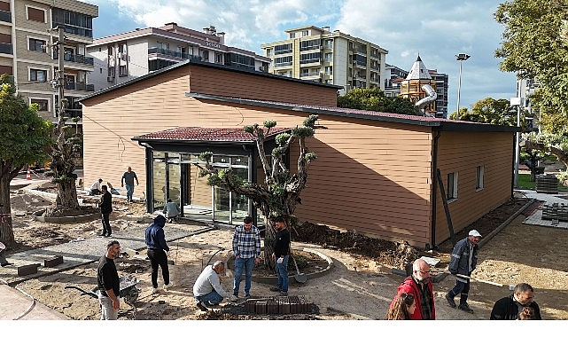 Menemen Belediyesi, ilçeye yepyeni bir tesis daha kazandırıyor. 270 derecelik