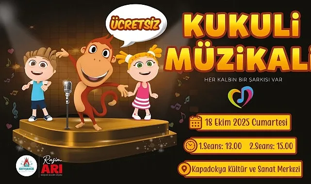 Nevşehir Belediyesi tarafından çocukların hafta sonu tatillerini dolu dolu geçirmeleri