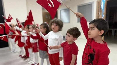 Nilüfer Belediyesi bünyesindeki Kreş ve Gündüz Bakımevleri’nde eğitim gören minikler,