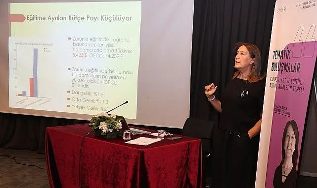 Nilüfer Belediyesi tarafından düzenlenen “Tematik Buluşmalar” kapsamında, Prof. Dr. Rüyam Küçüksüleymanoğlu, Cumhuriyet,