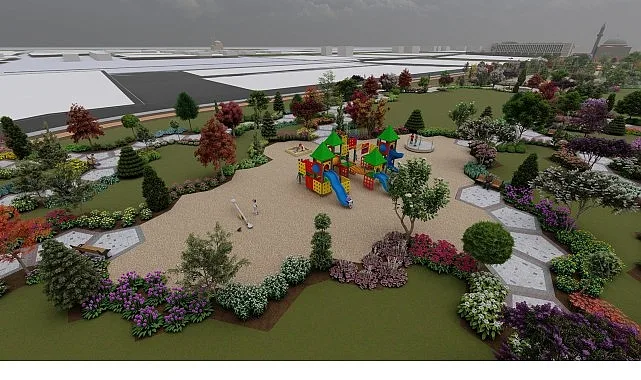 Selçuklu Belediyesi, şehrin yeşil dokusunu güçlendirecek ve günlük yaşamın stresinden